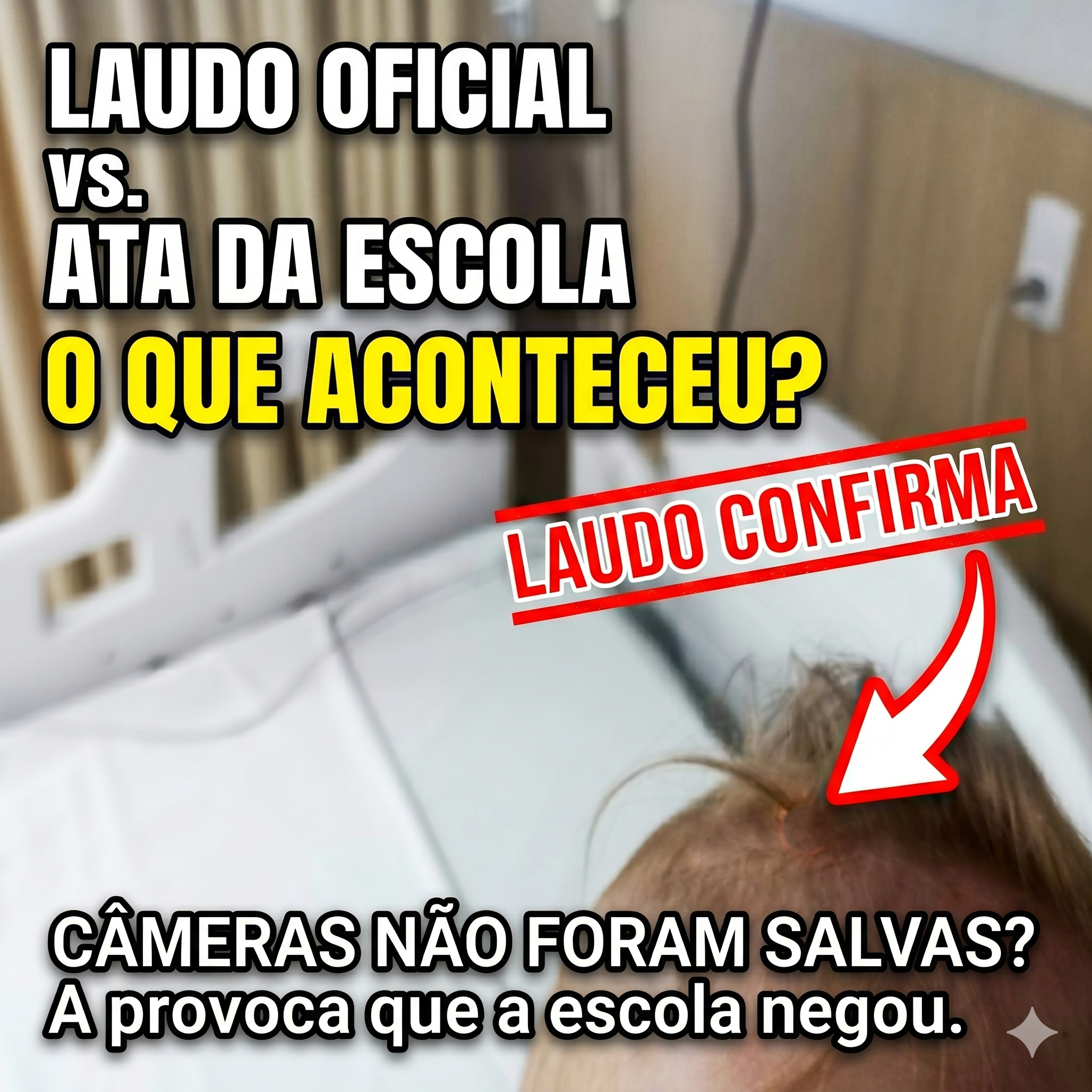 Laudo x Versão: Bebê vai parar na UPA e família cobra a Educação Pública de Porto Belo