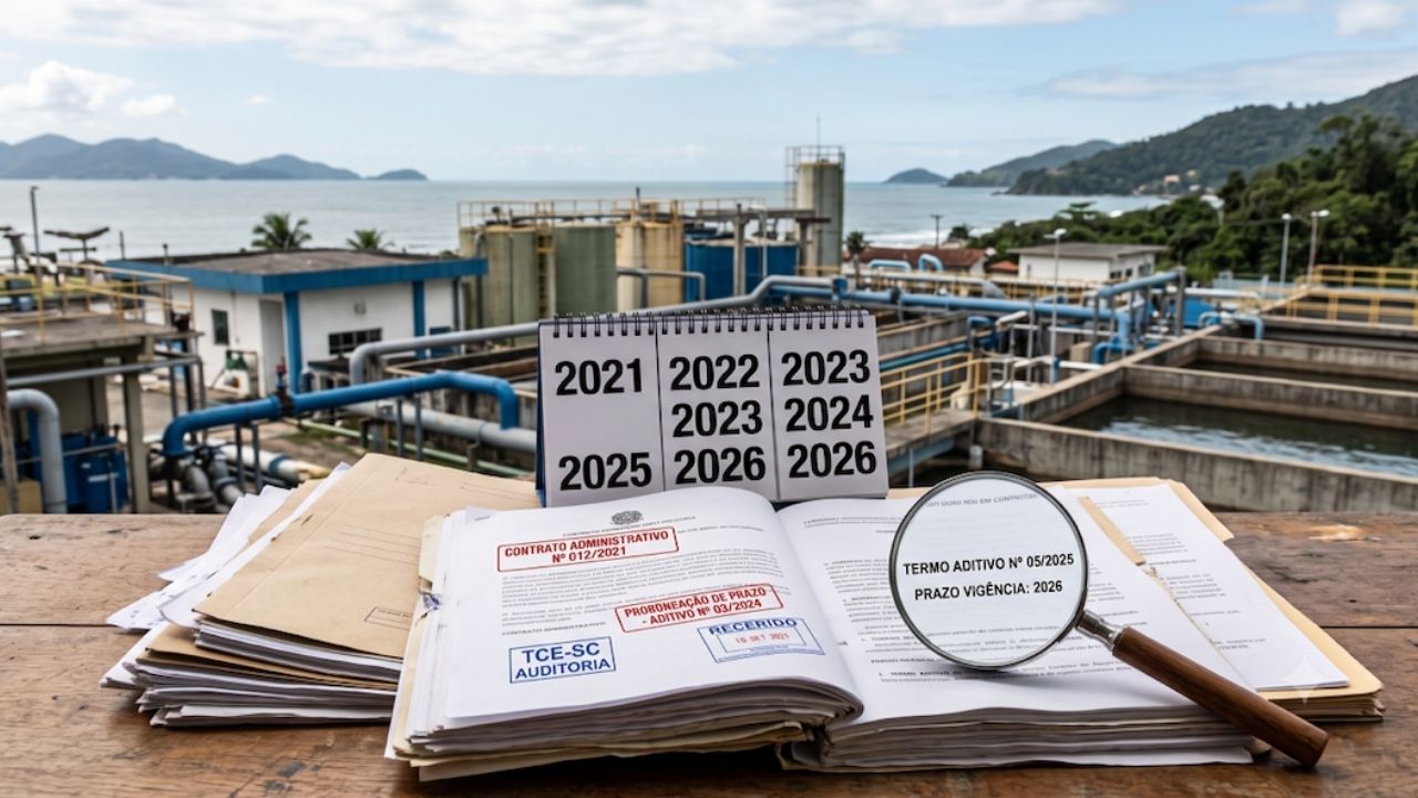 Após a Operação Mensageiro, documentos mostram como contrato da água foi mantido por mais de quatro anos